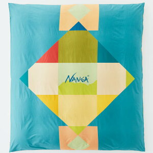 iK(NANGA) DUVET COVER NANGA CUBIC MOUNTAIN D _u SMOKY BLUE