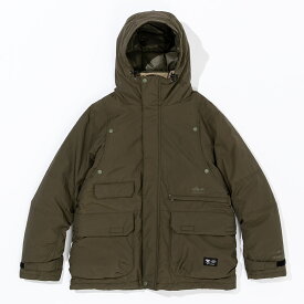 ジーアールエヌアウトドア(grn outdoor) TEBURA DOWN JACKET 21 L OLIVE GO2239Q