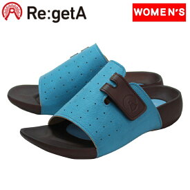 Re:getA(リゲッタ) Women's ルーム サンダル ウィメンズ M BLU(ブルー) R68E