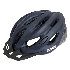 キャプテンスタッグ(CAPTAIN STAG) Vento ヴェント 自転車ヘルメット ソフトシェル 児童〜大人 SG サイクル 56-60cm マットブラック Y-6523