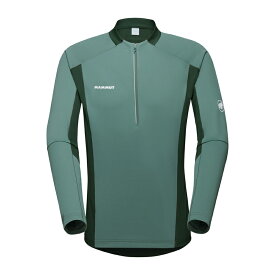 MAMMUT(マムート) Aenergy FL Half Zip Longsleeve AF Men's S 40239(dark jade×woods) 1016-01310