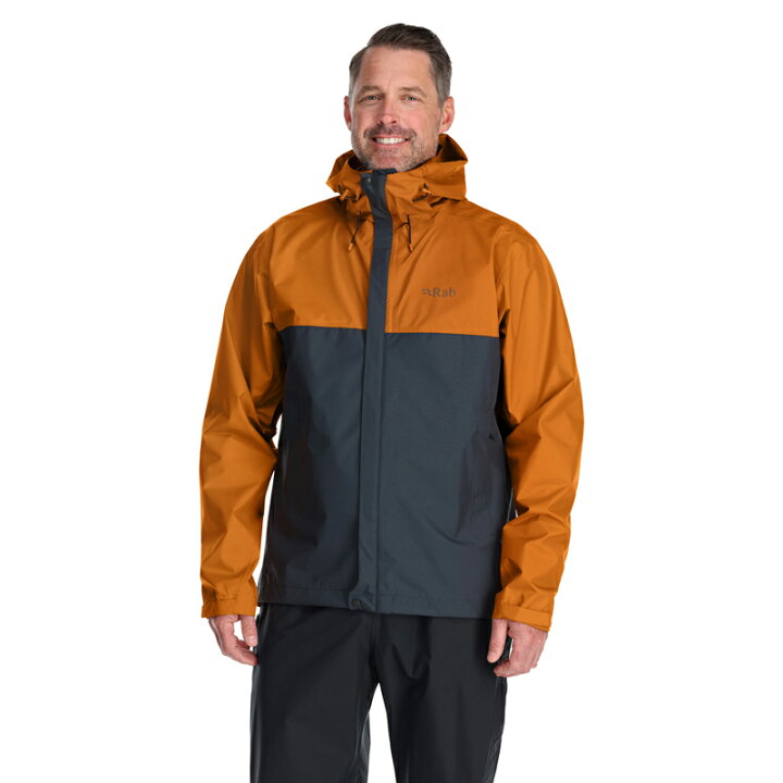 楽天市場】 Rab(ラブ) Downpour ECO Jacket M(JPサイズL) Marmalade 