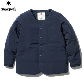 スノーピーク(snow peak) Kids Flexible Insulated Cardigan 4 Navy SW-23AK00103NV