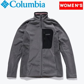 Columbia(コロンビア) Women's ライトア ウトドア トラック フル ジップ ウィメンズ L 023(City Grey×Black) AR0142