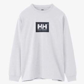 HELLY HANSEN(ヘリーハンセン) L/S HH LOGO TEE(ロングスリーブ HHロゴティー) XS クリアホワイト(CW) HH32379