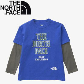 THE NORTH FACE(ザ・ノース・フェイス) Kid's LTS PIKA TEE キッズ 100cm TNFブルー(TB) NTJ82336