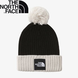 THE NORTH FACE(ザ・ノース・フェイス) K POM POM CAPPUCHO(キッズ ポン ポン カプッチョ) KF サンドストーン(SS) NNJ42307