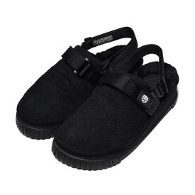 SHAKA(シャカ) SNUG CLOG BOA PLATFORM HAIRY SUEDE 24cm BLACK 00S SK-262