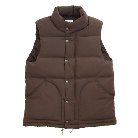 SIERRA DESIGNS(シエラデザインズ) Women's DOWN VEST(ウィメンズ ダウンベスト) M Brown 824002