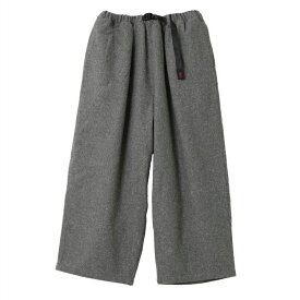 GRAMICCI(グラミチ) W SPECKLED WOOL BLENDBALOON PANT SMU ウィメンズ L GREY GLP3-FJP02