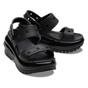 CROCS(NbNX) MEGA CRUSH SANDAL(KNbV T_) 24cm(M6) Black 207989