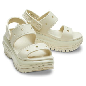 CROCS(�N���b�N�X) MEGA CRUSH SANDAL(���K�N���b�V�� �T���_��) 24cm(M6) Bone 207989