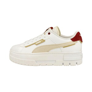 PUMA(v[}) MAYZE CRASHED(CY NbVh)/EBY Xj[J[ 24.5cm PUMA WHITE-SUGARED ALMOND 392495