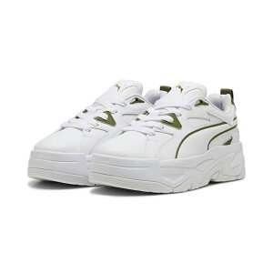 PUMA(v[}) BLSTR DRESSCODE(BLSTR hXR[h)/EBY Xj[J[ 23.5cm PUMA WHITE-OLIVE GREEN 396094