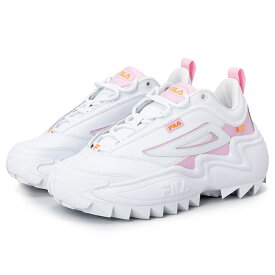 FILA(フィラ) 【24春夏】TWISTER(ツイスター)/ウィメンズ スニーカー 24.5cm WHITE/TANGERINE/PIROUETTE 5XM02295