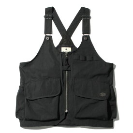 スノーピーク(snow peak) 【24春夏】TAKIBI Weather Cloth Vest M Black JK-24SU10203BK