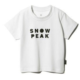 スノーピーク(snow peak) 【24春夏】Kid's SNOWPEAKER T-Shirt CAMPER キッズ 3/125cm White TS-24SK00202WH