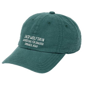 Jack Wolfskin(ジャックウルフスキン) 【24春夏】JMA HEMP CAP(ヘンプウッドワーカー キャップ) フリー 4299(Emerald) 5028574