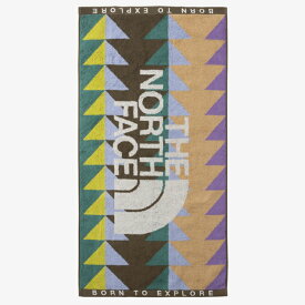 THE NORTH FACE(ザ・ノース・フェイス) 【24春夏】B MT.RAINBOW TOWEL L(ベビー マウンテン レインボー タオル L) ONE SIZE ジオメトリックパターン(GP) NNB22222