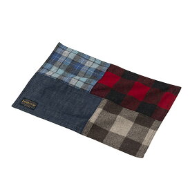 PENDLETON(ペンドルトン) ウールデニムパッチワーク ランチマット One Size ブッファローオックスフォードミックスチェック 19804336888000