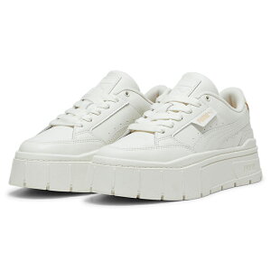 PUMA(v[}) MAYZE STACK SOFT(CY X^bN \tg)/EBY Xj[J[ 23.5cm WARM WHITE-PE 391083