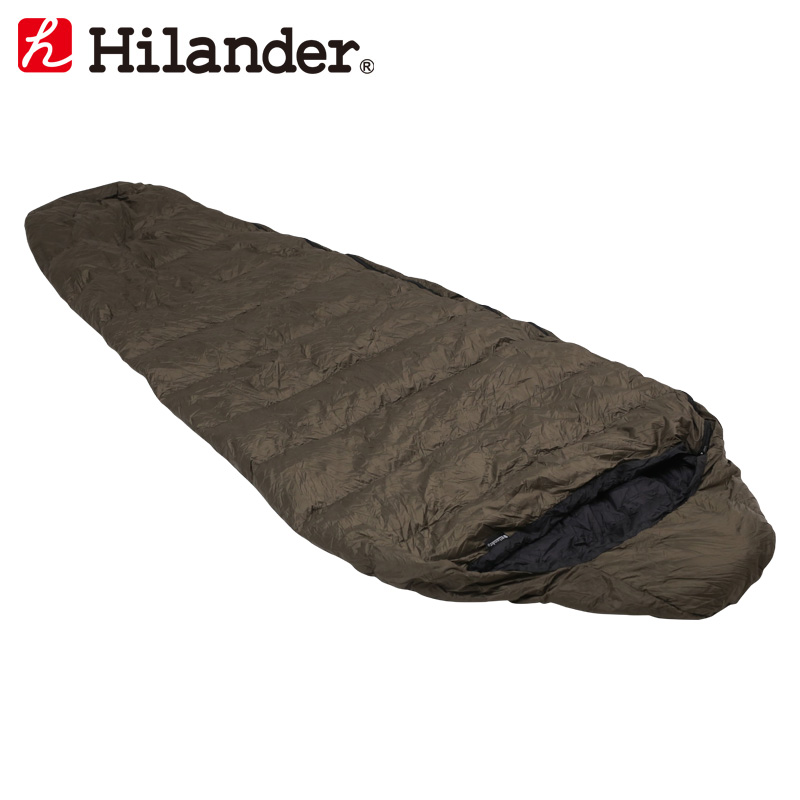 Hilander(ハイランダー) ダウンシュラフ 200 200g カーキ HCA0334 | ナチュラム キャンプ専門店
