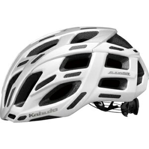 オージーケー カブト(OGK KABUTO) FLEX-AIR ヘルメット サイクル/自転車 L/XL マットホワイトシルバー