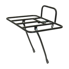 ADEPT(アデプト) トラスポーターラック(フォークマウント タイプ) フロントラック 前荷台/サイクル/自転車 マットブラック CAF03300