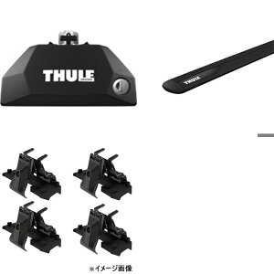 Thule(�X�[���[) BYD ATTO3(�_�C���N�g���[�t���[���t)�p �E�C���O�o�[EVO�Z�b�g 23�` �u���b�N TH7106+TH7112B+6148