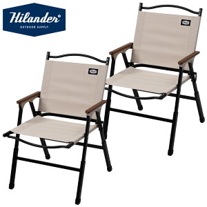 Hilander(�n�C�����_�[) �y�����ȃZ�b�g�zLIT CHAIR(���b�g�`�F�A) ×2�r �^�� HCP-001
