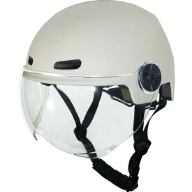 キャプテンスタッグ(CAPTAIN STAG) Cabeza(カベサ)シールド付ヘルメット 中学生～成人男性 SG製品 54～60cm マットベージュ Y-6500