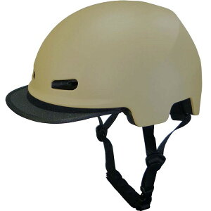 キャプテンスタッグ(CAPTAIN STAG) Cabeza(カベサ)バイザー付ヘルメット 中学生〜成人男性 SG製品 54〜60cm マットベージュ Y-6496