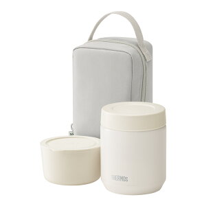 サーモス(THERMOS) 真空断熱スープランチセット グレージュ JEE-550 GG