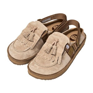 SHAKA(VJ) MOC MULE TASSEL SUEDE(bN~[^bZXG[h) 23cm BEIGE SK-296