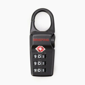 BRIEFING(u[tBO) TSA LOCK F BLACK BRA251G58