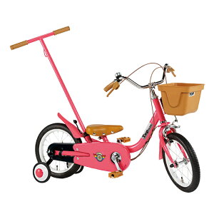 トップ(TOP) いきなり自転車 押し手付き自転車 2-6歳 14インチ ブルーミングラズベリー 4938402975212