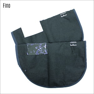 FINO(フィーノ) オールシーズン使えるハンドルカバー ブラック HD-01BK