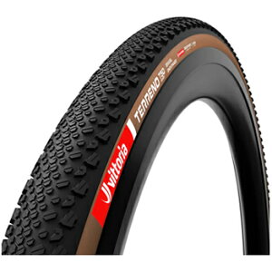 vittoria(���B�b�g���A) Terreno T50 G2.0 TLR �`���[�u���X���f�B�t�b�N���X�Ή� 700×45c �u���b�N/�u���E��(ETRTO:45-622) 11A.00.612