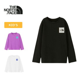 THE NORTH FACE(ザ・ノース・フェイス) ロングスリーブスモールスクエアロゴティー キッズ NTJ32357 全14色 全7サイズ