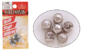 ナカジマ WILD MANTIS スプリットショットシンカー BB