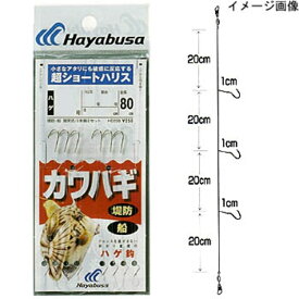 ハヤブサ(Hayabusa) カワハギ 超ショートハリス ハゲ鈎 3本2セット 6号-3 HD200
