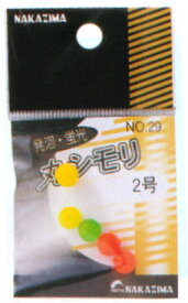 ナカジマ 蛍光 発泡シモリ 0号 27