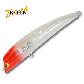 タックルハウス(TACKLE HOUSE) Tuned K-TEN リップレスミノー シンキングワークス 90mm No.115 クリアHG・ピンクヘッド TKLM-90