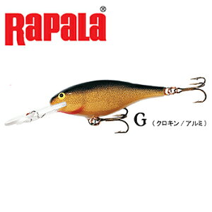 Rapala(���p��) �V���b�h���b�v(Shad Rap) 50mm G(�N���L��) SR5-G