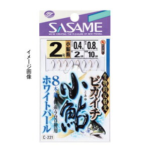 ささめ針(SASAME) ピカイチ小鮎 ホワイトパール 3号 C-221