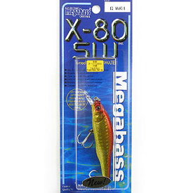 メガバス(Megabass) X-80 SW 80.5mm GGアカキン