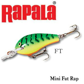 Rapala(ラパラ) ミニファットラップ MFR-3 FT