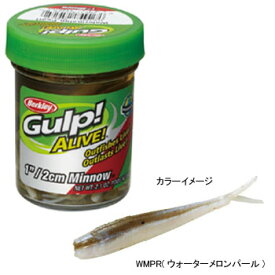 【店内ポイント最大+28倍】 バークレイ ガルプ!アライブミノー 1インチ WMPR(ウォーターメロンパール) 1160754