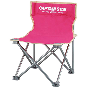 キャプテンスタッグ(CAPTAIN STAG) パレット コンパクトチェアミニ チェアー/椅子/キャンプ/レジャー用 ピンク M-3920 |  ナチュラム 楽天市場支店