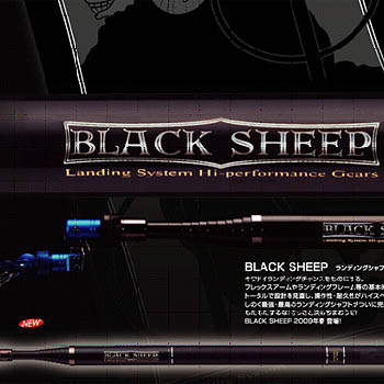 雑誌で紹介された 昌栄 BLACK SHEEP ランディングシャフト 4.6m